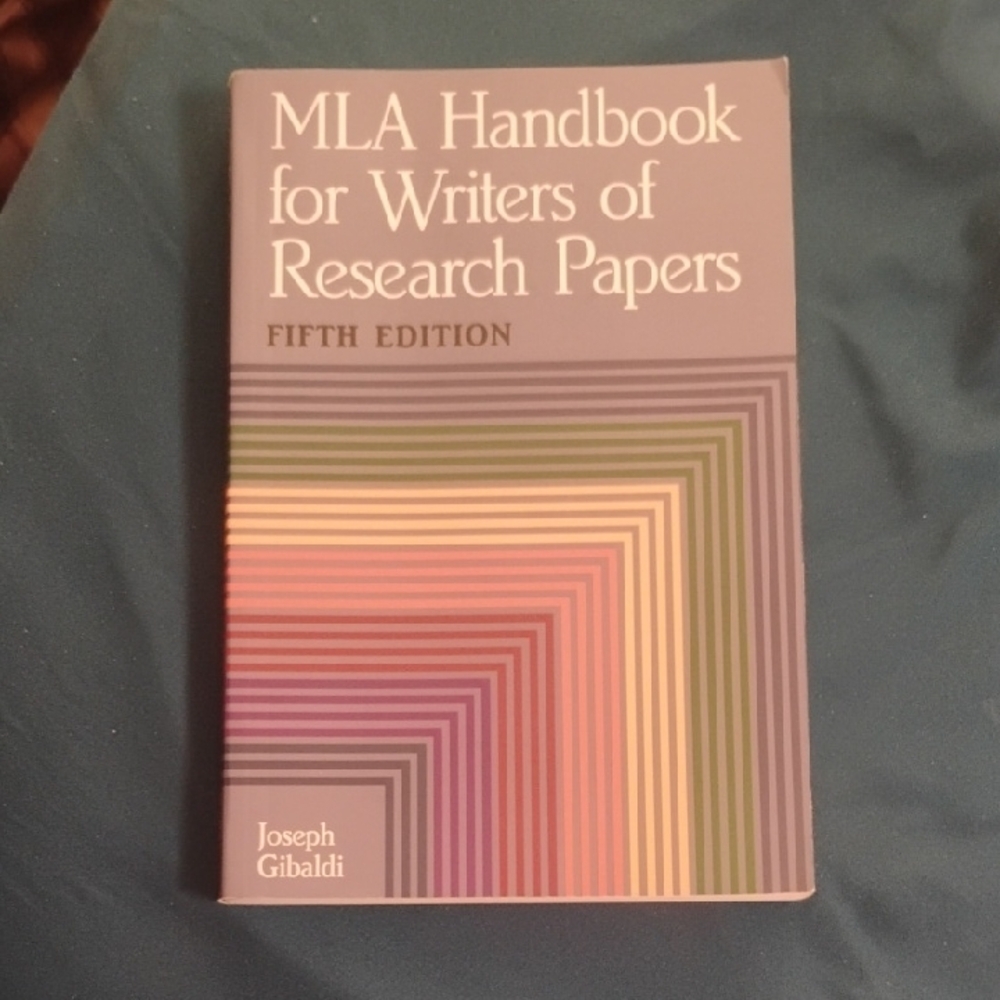 MLA Handbook for Writers of Research Papers - Fifth Edition